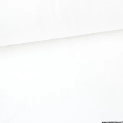 Tissu doudou ultra doux, lourd, Blanc