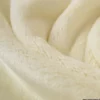 Tissu doudou ultra doux, lourd, écru