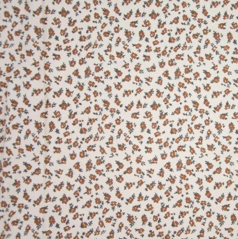 Tissu en flanelle de coton Flowers Reindeer