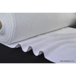 Tissu Eponge Balneo 100% coton blanc - OEKO TEX