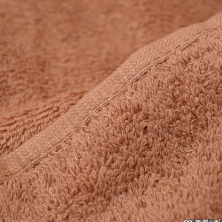 Tissu Eponge Balneo 100% coton Camel - OEKO TEX