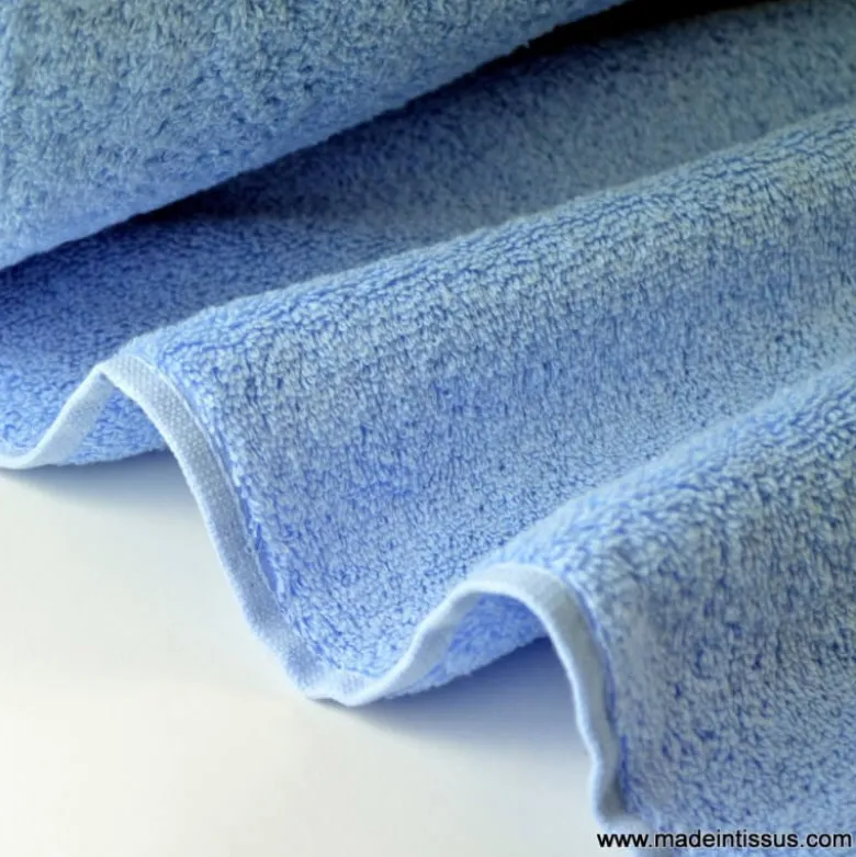 Tissu Eponge Balneo 100% coton ciel - OEKO TEX