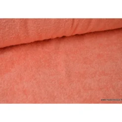 Tissu Eponge Balneo 100% coton corail - OEKO TEX