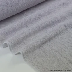 Tissu Eponge Balneo 100% coton gris - OEKO TEX