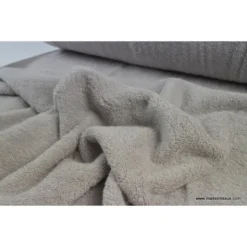 Tissu Eponge Balneo 100% coton gris - OEKO TEX