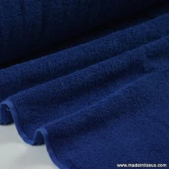 Tissu Eponge Balneo 100%coton marine - OEKO TEX