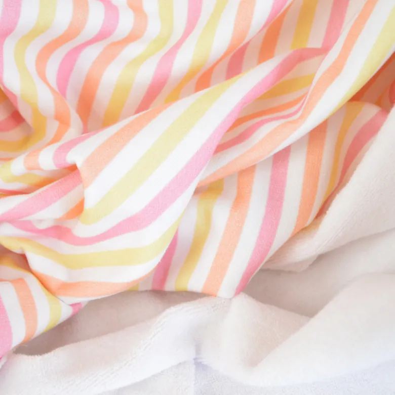 Tissu Eponge de coton monoface Bibione