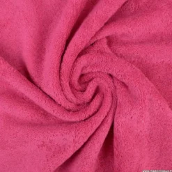 Tissu Eponge framboise - 100% coton - OEKO TEX