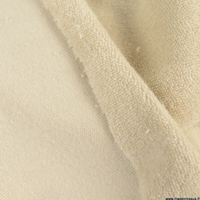 Tissu Eponge habillement Lin 100% coton - OEKO TEX