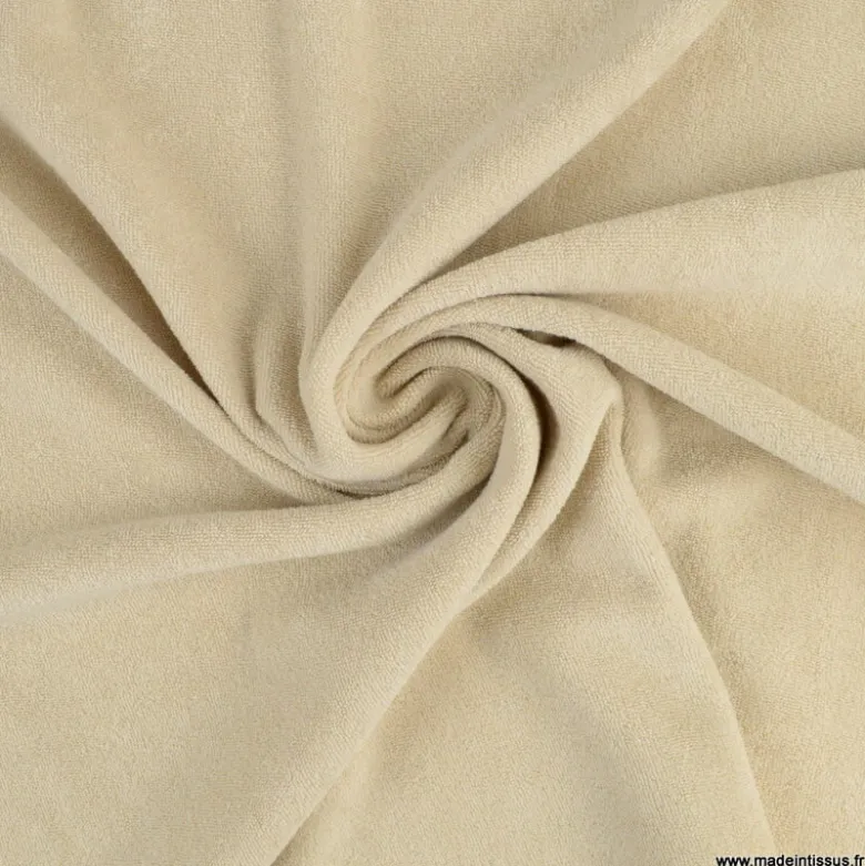 Tissu Eponge habillement Lin 100% coton - OEKO TEX