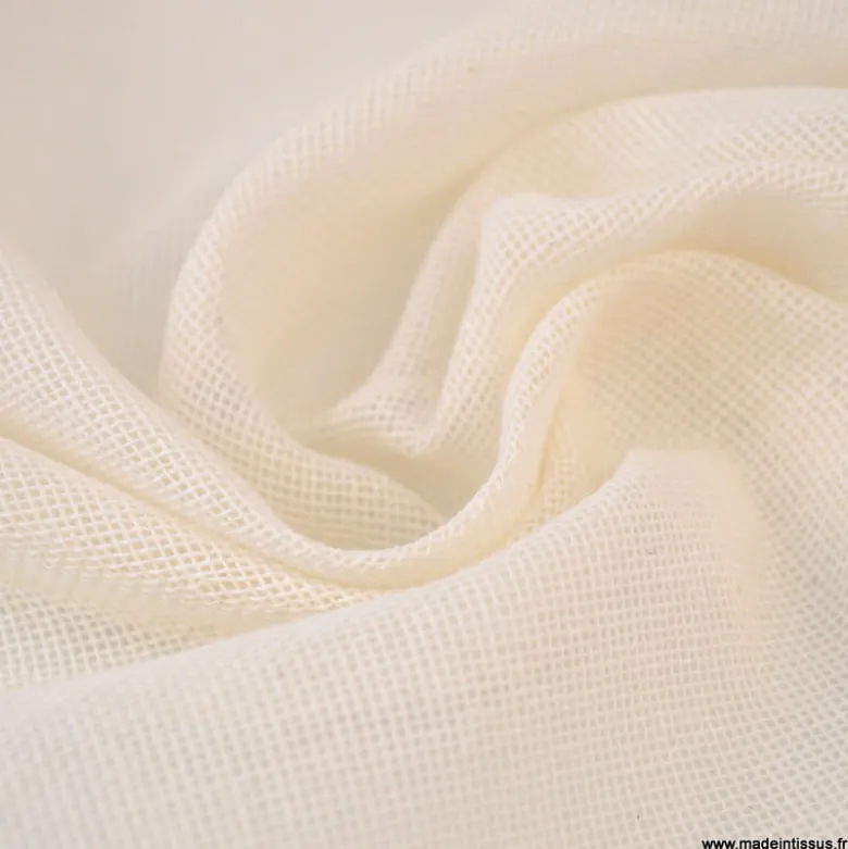 Tissu Etamine de coton certifié contact alimentaire