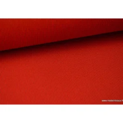 Tissu extérieur polypro fantaisie rouge