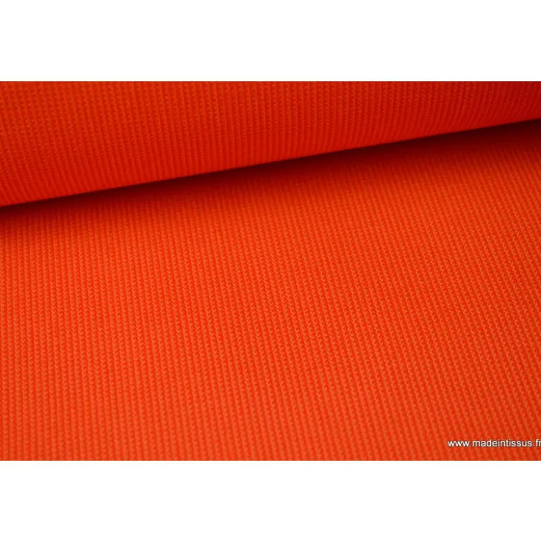 Tissu extérieur polypro fantaisie orange