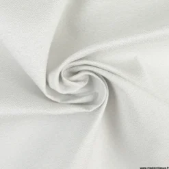 Tissu extérieur polypro gris calcaire texturé