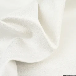 Tissu extérieur polypro gris calcaire texturé