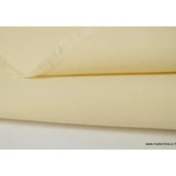 Tissu extérieur polypro ivoire