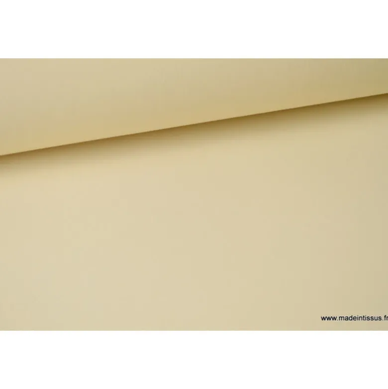 Tissu extérieur polypro ivoire
