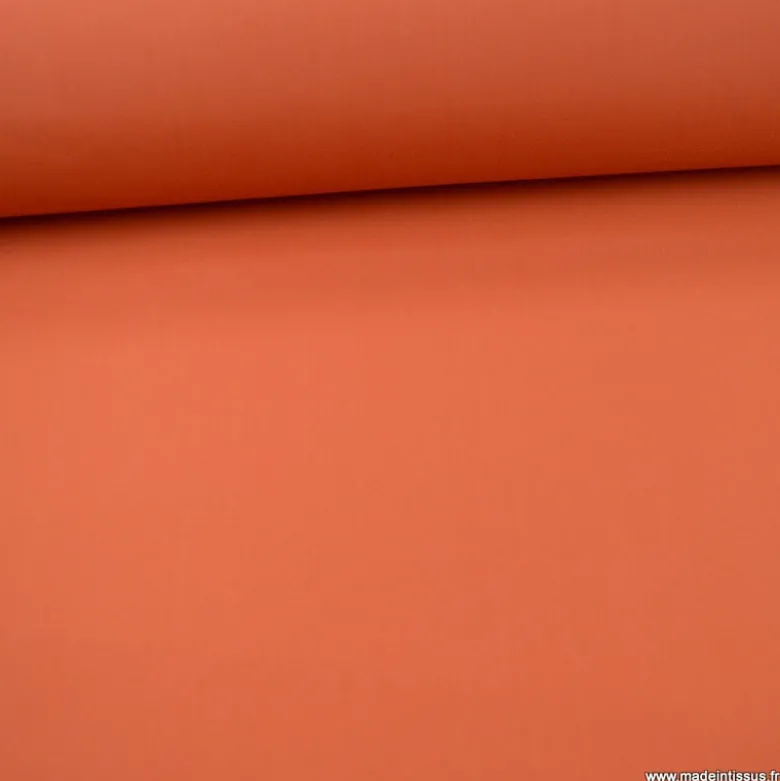 Tissu extérieur polypro terracotta