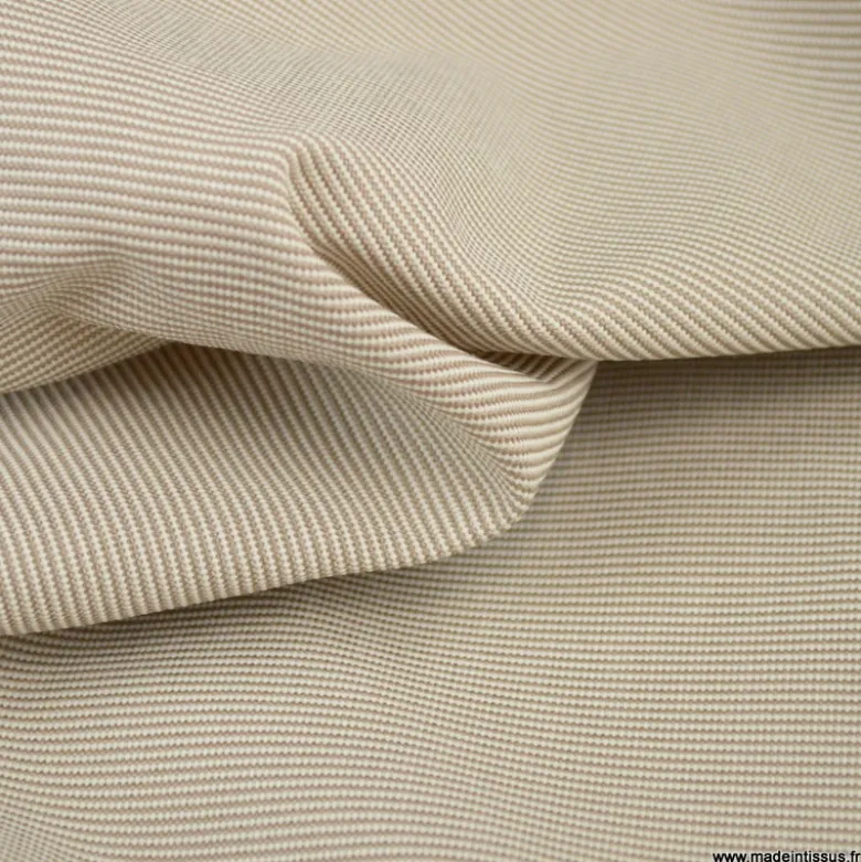 Tissu extérieur polypro tweed ardoise