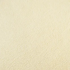 Tissu Fausse Fourrure maille SHERPA ECRU, exclusivité made in tissus - OEKO TEX