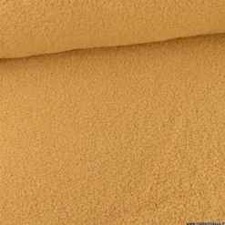 Tissu fausse fourrure Teddy Bouclette Camel - OEKO TEX