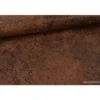 Tissu Faux cuir aspect vieilli marron