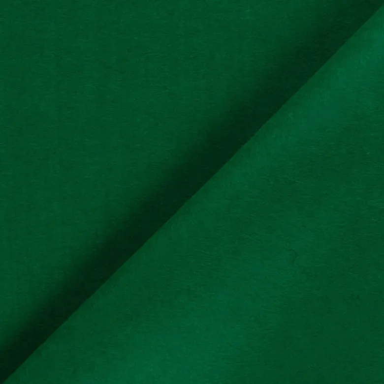 Tissu feutrine petite laize 90 cm - Vert foret
