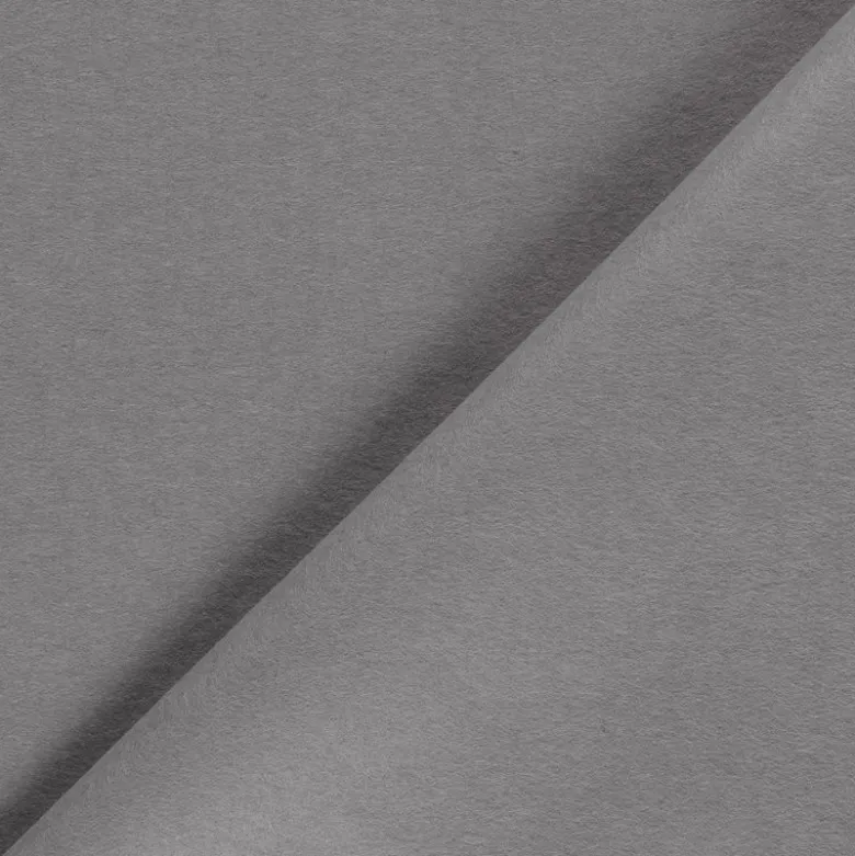Tissu feutrine petite laize 90 cm - Gris