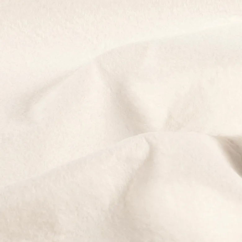 Tissu feutrine petite laize 90 cm - Blanc cassé