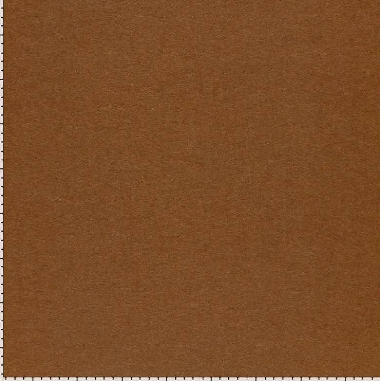 Tissu feutrine petite laize 90 cm - Marron