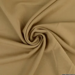 Tissu gabardine bi stretch - Beige
