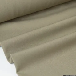 Tissu gabardine bi stretch - Taupe