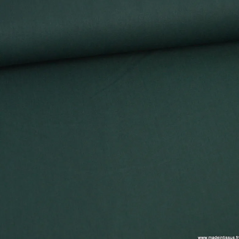 Tissu gabardine bi stretch - vert