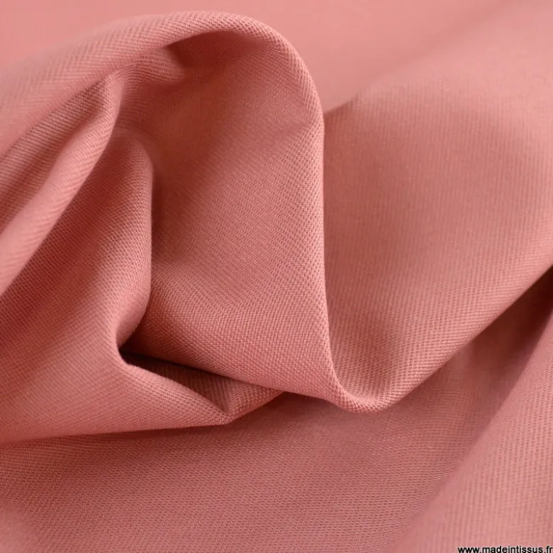 Tissu gabardine de coton coloris Floride - OEKO TEX