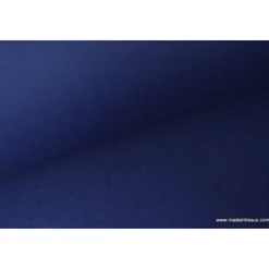 Tissu Gabardine enduite étanche marine