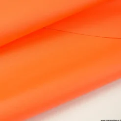 Tissu Gabardine enduite étanche Orange