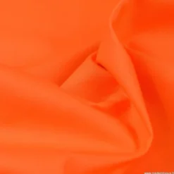 Tissu Gabardine enduite étanche Orange