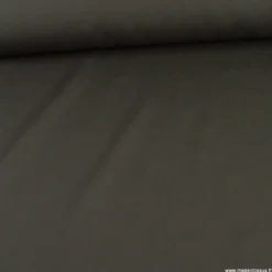 Tissu gabardine sergé coloris Chocolat - OEKO TEX