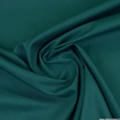 Tissu gabardine sergé coloris Vert - OEKO TEX