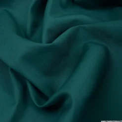 Tissu gabardine sergé coloris Vert - OEKO TEX