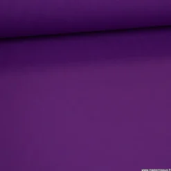Tissu gabardine sergé coloris Violet - OEKO TEX