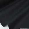 Tissu gabardine sergé coloris noir - OEKO TEX