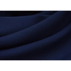 Tissu gabardine sergé coloris bleu marine - OEKO TEX