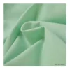 Tissu gabardine sergé polyester coton coloris menthe - OEKO TEX