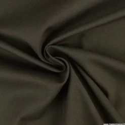 Tissu gabardine stretch - chocolat