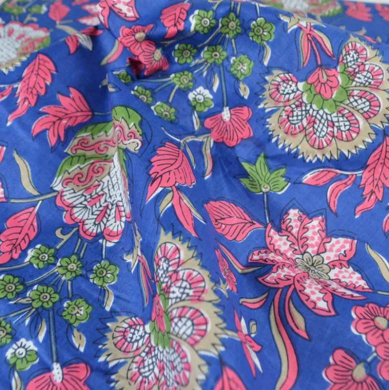 Tissu Indien Block Print Aniray - kalamkari