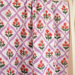 Tissu Indien Block Print Bhaveshwar - kalamkari