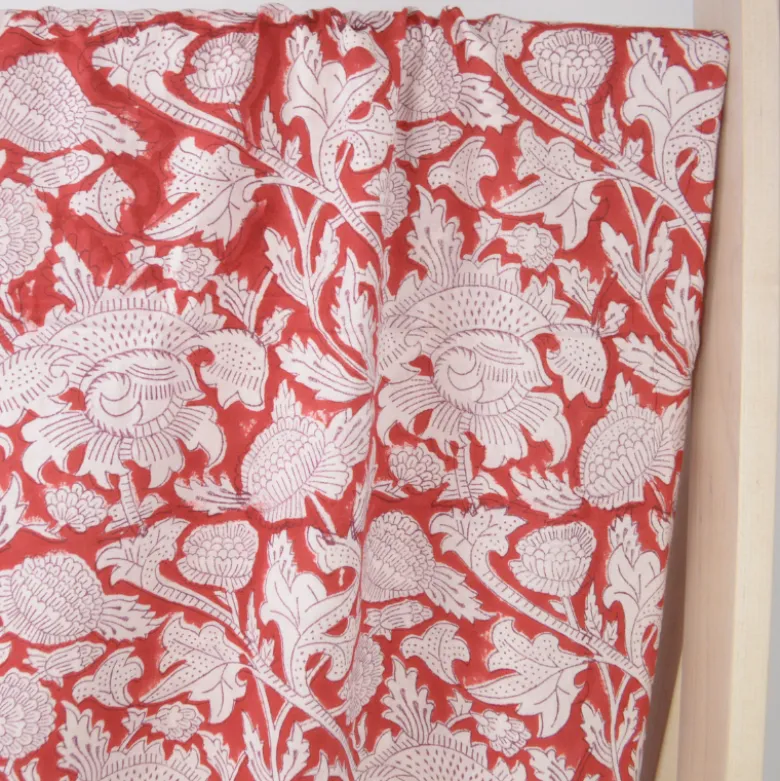 Tissu Indien Block Print Indra - kalamkari