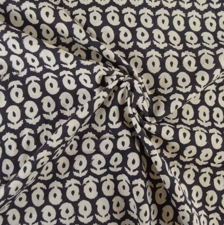 Tissu Indien Block Print Madad - kalamkari