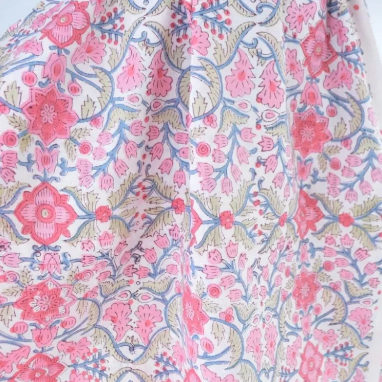 Tissu Indien Block Print Paani - kalamkari